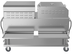 Thumbnail image #5 for KoolMore 72-Inch Commercial Outdoor Propane Gas Grill with 36-Inch Roll Dome Cover and 36-Inch Pizza Oven