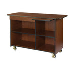 Thumbnail image #1 for Lakeside Manufacturing 68115 Enclosed Serving Cart, 2 Compartments, Adjustable Shelves, 57-1/2"W x 25-1/2"D x 36-3/4"H