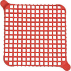 Thumbnail image #1 for AllPoints Foodservice Parts & Supplies 2241328 Cleaning Gasket, 1/4-Inch Dice, Silicone, Red