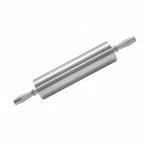 Thumbnail image #1 for Thunder Group ALRNP015 15" Aluminum Rolling Pin, 3-1/2" Diameter, Non-Stick Surface, Contoured Handles Case of 6