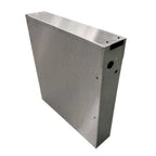 Thumbnail image #1 for NBR Equipment NGH-421 Underbar Soda Gun Holder, Ice Bin-Mounted, Stainless Steel, Removable Cover, 4"W x 21-1/4"D x 19-1/2"H