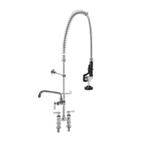 Thumbnail image #1 for Component Hardware Encore KL56-1000-AF4 Pre-Rinse Assembly with 12-Inch Add-On Faucet, Deck Mount, 4-Inch Centers, Lever Handles