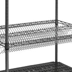 Thumbnail image #1 for Eagle Group QuadPlus QDR2448-E Drop-In Drying Rack, 48"W x 24"D, Hybrid Epoxy, Wire Truss Frame Included