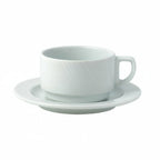 Thumbnail image #1 for Cardinal Candour Cirrus by Arcoroc FK775 Round Aluminite Saucer, 6.5 Inch Case of 2 Dozen