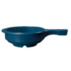 Thumbnail image #1 for G.E.T. GET HSB-112-TB Blue Melamine Soup Bowl with Handle, 12 oz, 5-1/4" Diameter Case of 2 Dozen