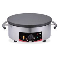 Omcan 49276 (CE-CN-0356R) Crepe Maker, electric, 14″ non-stick cast iron plate, 140°F (60°C) to 570°F (300°C) temperature range, thermostatic