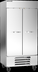 Thumbnail image #6 for Beverage-Air Horizon Series Two-Section Solid Door Reach-In Refrigerator, 35 Cu. Ft., Bottom Mount