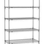 Thumbnail image #1 for Metro Super Erecta SA-2154C-74-S5 Super Adjustable Wire Stationary Starter Shelving Unit, 54"W x 21"D x 74"H, 600 lb. capacity per shelf, 2000 lb.