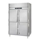 Thumbnail image #1 for Victory Refrigeration UltraSpec™ RS-2D-S1-PT-HD-HC Two-Section Pass-Through Refrigerator, 48.33 cu. ft., Self-Contained, Solid Half-Height Doors