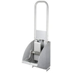 Thumbnail image #1 for Louis Tellier US N8019 Wall-Mounted Stainless Steel Can Press for Round 5/1 and 3/1 Cans