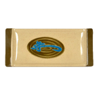 Thumbnail image #1 for Thunder Group Wei 1501J Rectangular Melamine Serving Plate, 8-1/2" x 3-3/4" Case of 6 Dozen