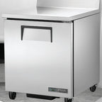 Thumbnail image #5 for True Mfg. - General Foodservice TWT-27-HC 27-Inch One-Section Worktop Refrigerator, Single Door, Stainless Steel Top with Rear Splash