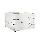 Thumbnail image #1 for Steelite International DW Haber, Fusion DWFB149 Square Stainless Steel Buffet Riser, 14"W x 14"D x 9"H