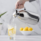 Thumbnail image #2 for Cardinal Hotello By Alfi FN348 Stainless Steel Beverage Carafe, 34 oz Case of 2