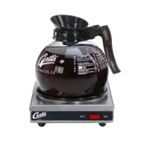 Thumbnail image #1 for Curtis Alpha AW-1-10 Single-Station Low-Profile Square Coffee Decanter Warmer, Stainless Steel, On/Off, 100 W