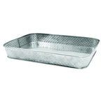 Thumbnail image #1 for TableCraft Products Brickhouse Collection GPSS120 Stainless Steel Rectangular Serving Platter, Brick Pattern, 12 x 9 x 1-3/4" Case of 12