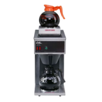 Thumbnail image #1 for Curtis CAFE2DB10A000 Commercial Pour-Over Coffee Brewer, Manual Water Fill, Single, 12-Cup, 2 Warmers