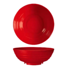 Thumbnail image #1 for G.E.T. GET B-787-RSP Round Red Melamine Bowl, 1-1/10 qt., 7-3/4" Diameter x 3"H 1 Dozen