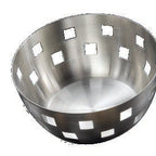 Thumbnail image #2 for American Metalcraft SB1 Round Checkered Stainless Steel Bowl, 8-Inch Diameter, Brushed Finish Case of 36