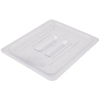 Thumbnail image #1 for Stanton Trading FPC-1200 Food Pan Lid, 1/2 Size, Flat, Clear Polycarbonate Case of 12