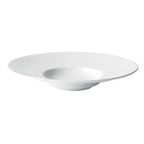 Thumbnail image #1 for Tableware Solutions USA Piata PPC03003 7 oz Round White China Pasta Bowl with Wide Rim, 11" Case of 12