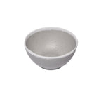 Thumbnail image #1 for G.E.T. Pottery Market B-299-DVG Melamine Soup/Salad/Pasta Bowl, 10 oz, 5" Round, Dove Gray with White Trim Case of 2 Dozen