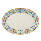 Thumbnail image #1 for Steelite International HL Ivory HL15763910 China Oval Platter with Rolled Edge, 13.375" x 9.25" x 1.5" 1 Dozen