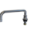 Thumbnail image #1 for NBR Equipment P6DS14 Single-Hole Deck-Mount Spout Base with 14-Inch Swing Spout, Lead-Free