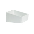 Thumbnail image #1 for G.E.T. Bugambilia ISS25-MOD Square Cast Aluminum Salad Bar Bowl with Resin Coating, 101.45 oz., 9-1/4" x 9-1/4", 7.09" Deep