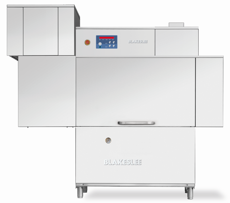 Product image #5 for Blakeslee RC64 High-Temp Electric Single Tank Conveyor Dishwasher with Double Rinse, 340 Racks/Hour