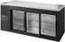 Thumbnail image #5 for True Premier Bar 72-Inch Three-Section Refrigerated Back Bar Cooler with Sliding Glass Doors
