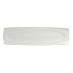 Thumbnail image #1 for Steelite International Royal Porcelain, Reverb 62103ST1090 Rectangular Fortified Porcelain Tray, 15 x 4.125 in 1 Dozen