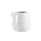 Thumbnail image #1 for CAC China Accessories PC-201 Porcelain Creamer, 1-1/2 oz, Handleless, White Case of 4 Dozen