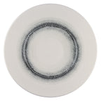 Thumbnail image #1 for Global Tableware Collective Mesa Ceramics FF7012413756 Round Stoneware Plate, 11-1/4", Aura Black