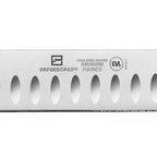 Thumbnail image #1 for Thunder Group SLKF321 10" Forged German Steel Roast Slicer with Granton Edge and Plastic Handle Case of 6