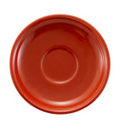 Thumbnail image #1 for CAC China Tango TG-2-R Porcelain Saucer, 6" Round, Embossed, Red Case of 3 Dozen