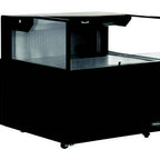 Thumbnail image #1 for MVP Group Kool-It KUOM-36 Undercounter Open-Air Merchandiser, 35.4"W, Black Exterior, Stainless Steel Interior