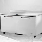 Thumbnail image #5 for True Mfg. - General Foodservice SPEC SERIES TWT-60-HC~SPEC3 60-Inch Two-Section Worktop Refrigerator, Solid Doors, Stainless Steel