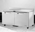 Thumbnail image #5 for True SPEC Series 60-Inch Two-Section Worktop Refrigerator, Solid Doors, Rear-Mounted Self-Contained Refrigeration