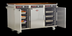 Thumbnail image #5 for FWE Handy Line Mobile Heated Holding Cabinet, 3-Section, Undercounter Height, 7 Pan Capacity Per Compartment