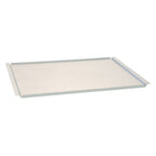 Thumbnail image #1 for Cadco OHFSP Half-Size Aluminum Sheet Pan, Solid, Uncoated, 3/16-Inch Sides