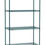 Thumbnail image #1 for Metro Super Erecta SE-1854K3-86-S4 Stationary Starter Wire Shelving Unit, 54"W x 18"D x 86"H, 600 lb. capacity per shelf, 2000 lb. capacity per unit