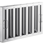 Thumbnail image #1 for ATSMFG MET MET-F1216 ATS MFG Stainless Steel Baffle Grease Filter, 11-1/2"H x 15-1/2"W x 1-3/4"D Case of 6