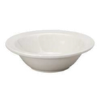 Thumbnail image #1 for Vertex China Vista VRE-10 Grapefruit Bowl, 10 oz, 6-3/8" Diameter, Round White China, Polished Foot Case of 3 Dozen