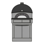 Thumbnail image #1 for Moretti Forni NEAPOLIS NEA0601 6-Pizza Electric Artisan Pizza Oven with Brick Deck, 950°F Max, Includes Proofer