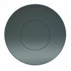 Thumbnail image #1 for Steelite Creations Glass, Willow 6151B445 Medium Well Gourmet Plate, 11-1/4-Inch Round Smoke Glass 1 Dozen