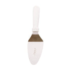 Thumbnail image #1 for Alegacy PC24WHCH Solid Turner, 4-1/2" x 3" Blade, 11-3/4" Overall, White Polypropylene Handle Case of 12