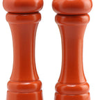 Thumbnail image #1 for Chef Specialties Autumn Hues 08902 Salt and Pepper Mill Set, 8" High, Wood, Ceramic Grinding Mechanism