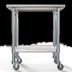 Thumbnail image #5 for KoolMore Stainless Steel Work Table with Undershelf and Locking Casters, 30 x 24 x 34 Inches