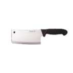 Thumbnail image #1 for Alegacy Foodservice Products PC1217CH 7-Inch Molybdenum Stainless Steel Cleaver with Black Polypropylene Handle Case of 6